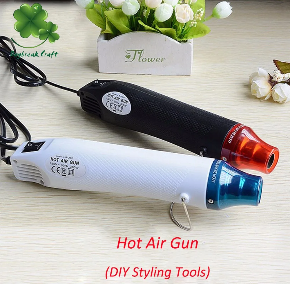 

US regulations 110V 300W Hot Air Gun DIY handheld heat guns For Soft pottery heating and Shrink films