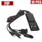 XQF 10 шт. универсальный кабель для программирования без ребер 5 в 1 HKN9857 для радиоприемников Motorola