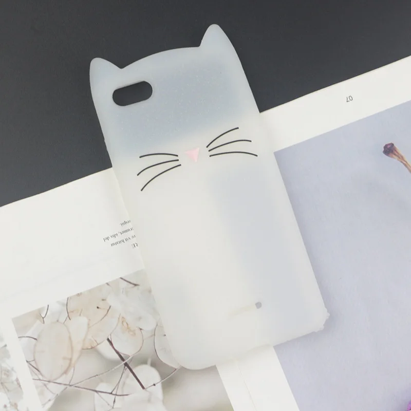 Милый силиконовый чехол с 3D рисунком для Xiaomi Redmi 6A, чехол s, Япония, блестящая борода, кошка, кошечка с милыми ушками, чехол для телефона 6 Pro Redmi6 6Pro