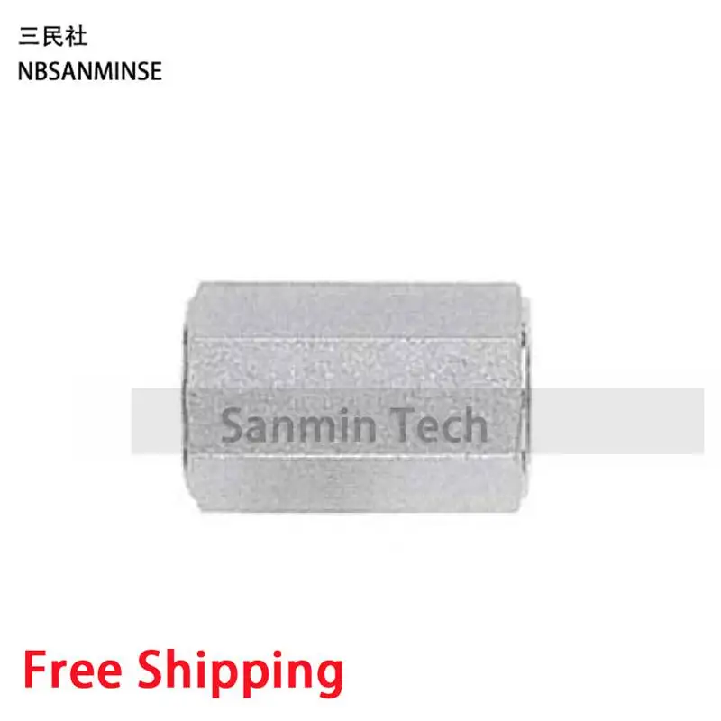 5 шт./лот HCG 1/8 1/4 3/8 1/2 1 Шестигранная муфта из нержавеющей стали 316L Трубопроводный