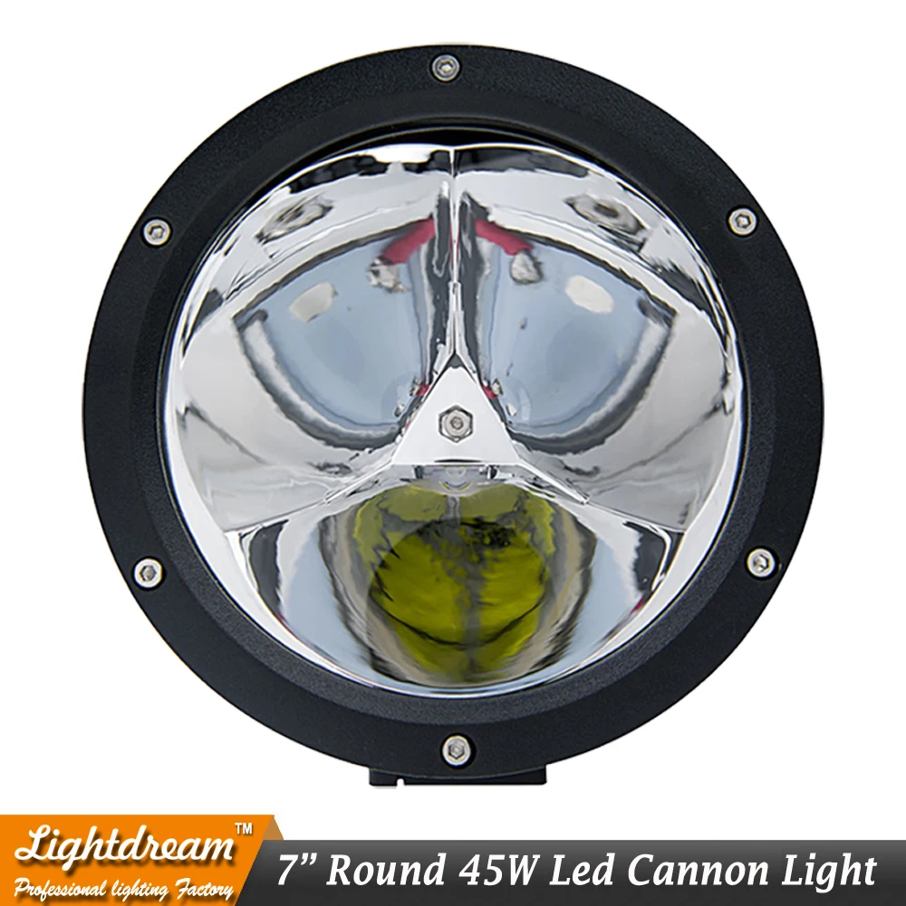 6 7 дюймов 45 Вт круглый прожектор светодиодный рабочий светильник внедорожный