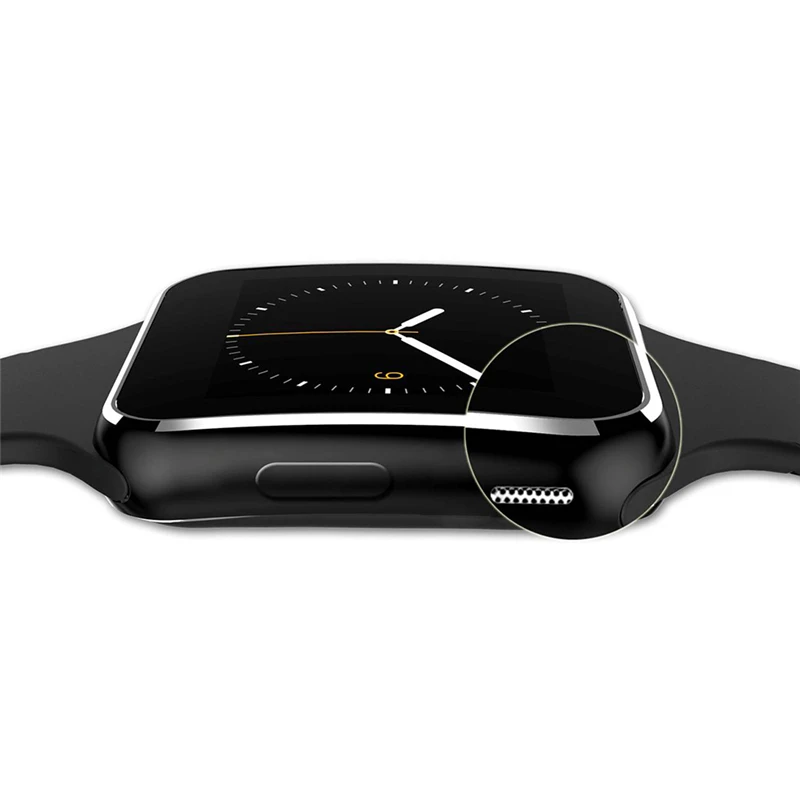 Interpad X6 Смарт-часы на запястье Bluetooth Android Smartwatch для Samsung Huawei Sony Xiaomi Sim TF карта трекер