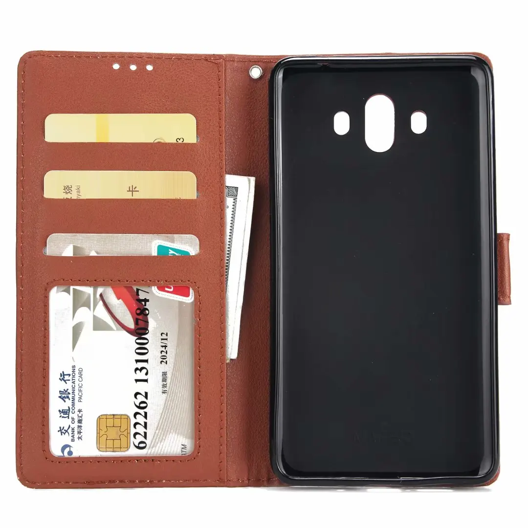 Hxairt For Huawei Mate 10 Lite Case 5.9 inch Wallet PU Leather Phone Mate10 Mate10Pro Flip Back Cover Bag |