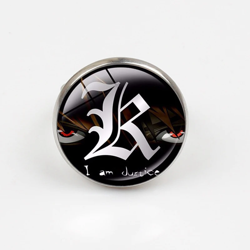 2019 аниме Death Note высокое качество кольцо Личность ювелирные изделия Кристалл