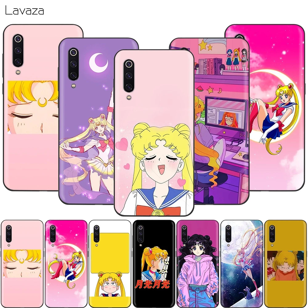 Чехол Lavaza Moon Сейлор Меркурий для Xiaomi Mi 9 Pro 8 6 A1 A2 Pocophone F1 Lite Max 3 10 Redmi K30|Бамперы| |
