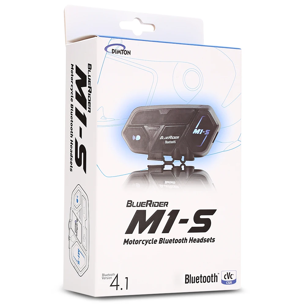 M1 S мотоциклетный шлем Bluetooth 4 1 Водонепроницаемый Группы Домофон режим для 8 riders