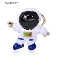 madrry new astronaut brooches enamel figure brooch jewelry women men sweater hoodies collar hat bag pins daily accessories gifts