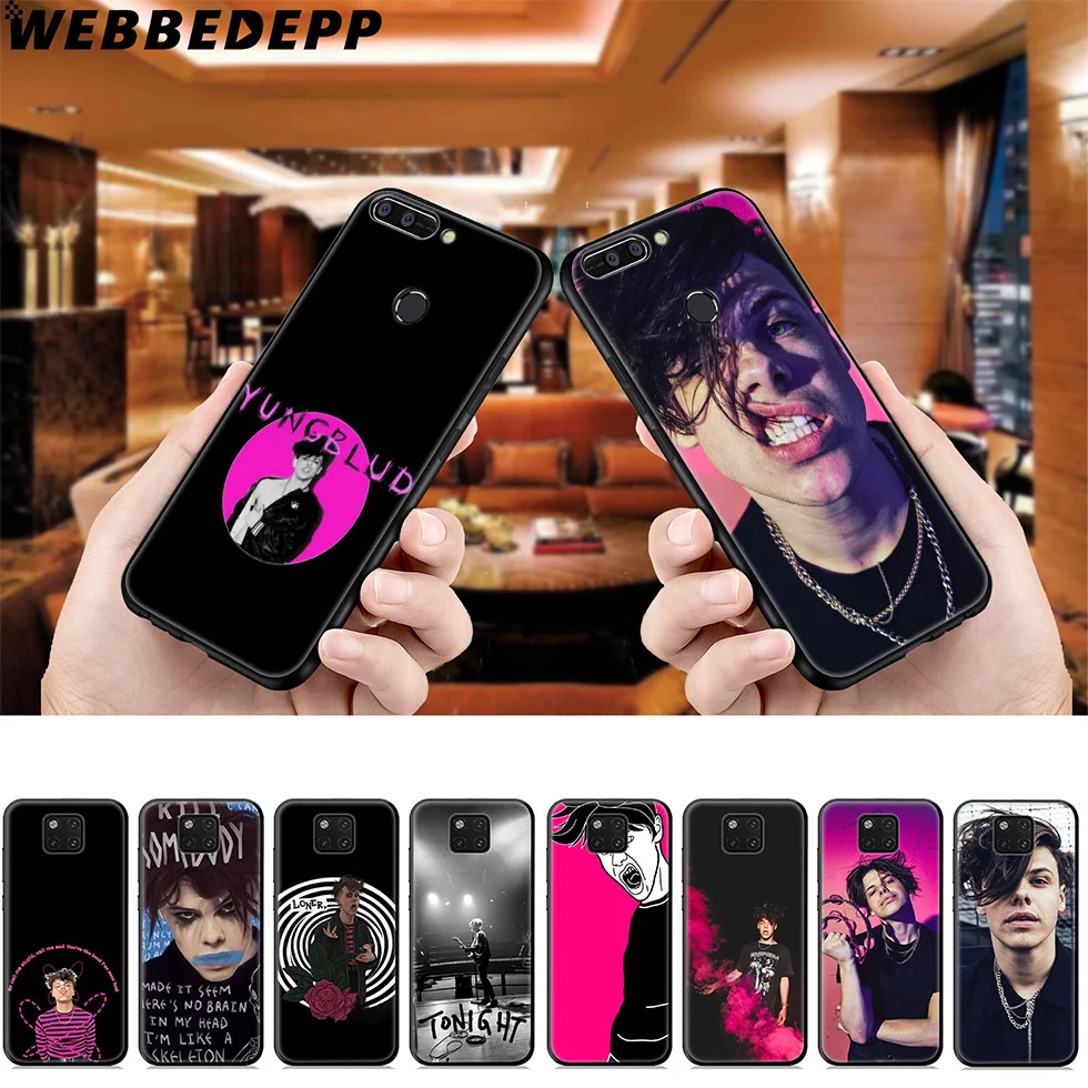 WEBBEDEPP Yungblud Singer Soft Case for Huawei Mate Honor 20 6A 7A 7C 7X 8 9 9X 10 View Lite Pro 30 |