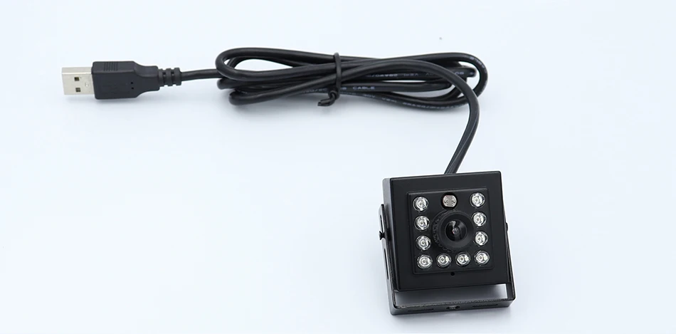 1MP USB2.0 HD камера наблюдения ночного видения инфракрасная светочувствительная коробка управления оболочка 60 градусов камера