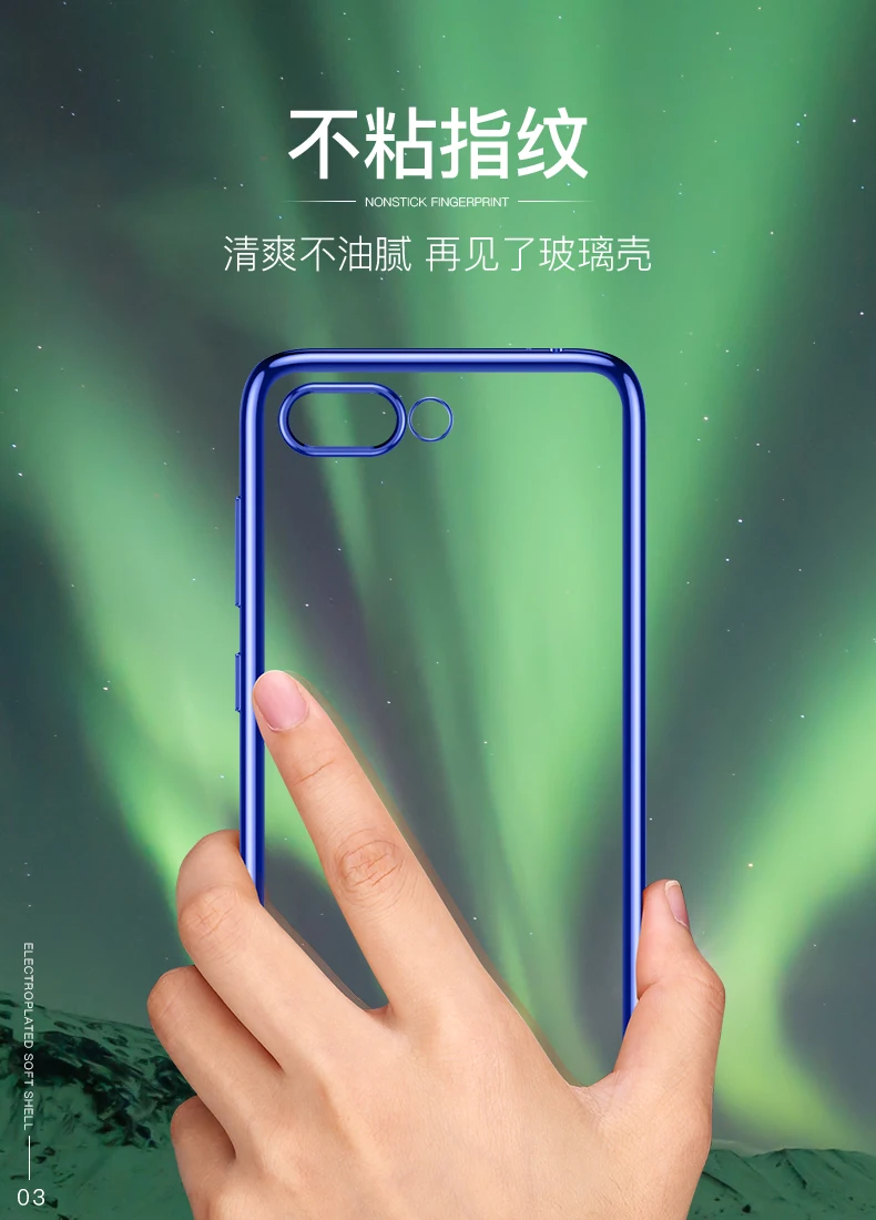 Soft TPU Funda For Huawei Honor 10 Lite 20i Enjoy 9 9s Plus Y7 Y6 Pro P smart Y9 2019 P30 Case Plating Phone Cover |