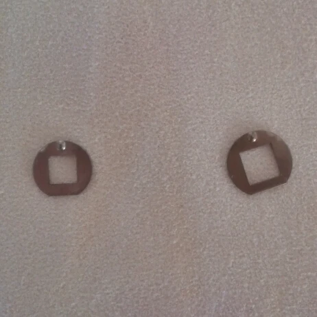 Детали для ножниц шайбы из нержавеющей стали 2 размера 7*3 мм 8*4 мм|scissors parts|steel