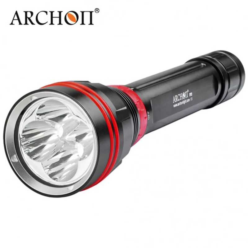 Карманный фонарик для дайвинга ARCHON DY02 WY08 светодиодный подводный L светильник s 4000 лм 100 м светильник для дайвинга дополнительный 26650 зарядное устройство