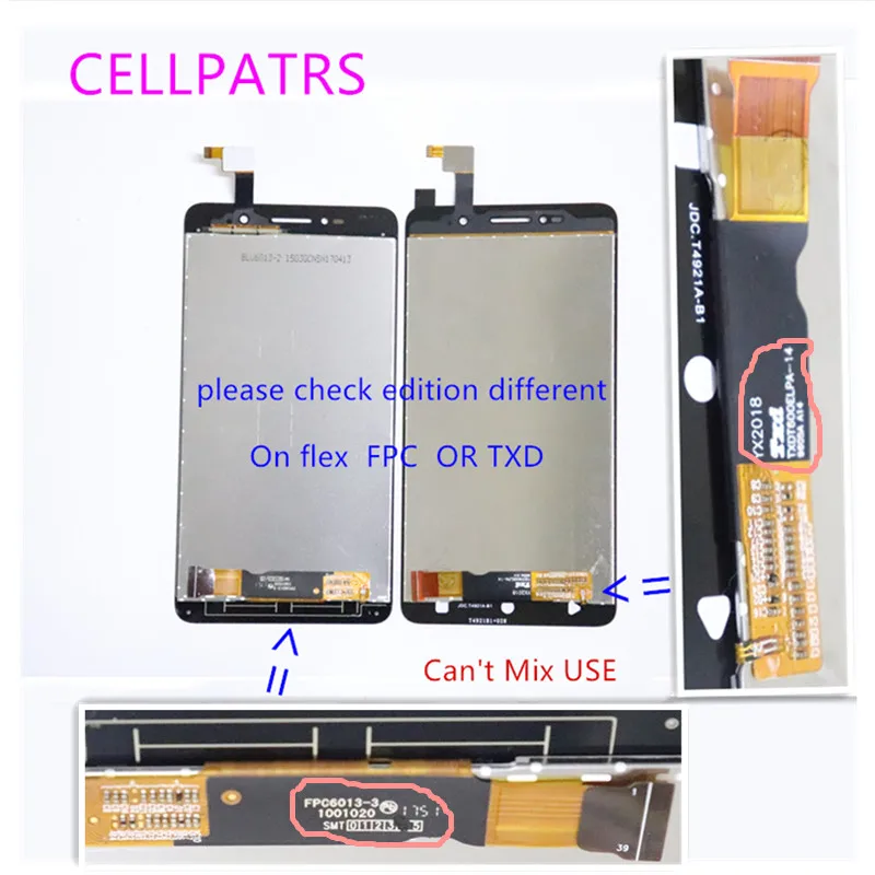 6 0 дюймовый ЖК-дисплей с сенсорным экраном для Alcatel one touch Pixi 4 3g 8050D 8050 OT-8050D OT8050 8050X