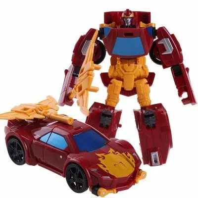 Изменяющий форму игрушки преображение автомобиля фигурки модели для мальчиков