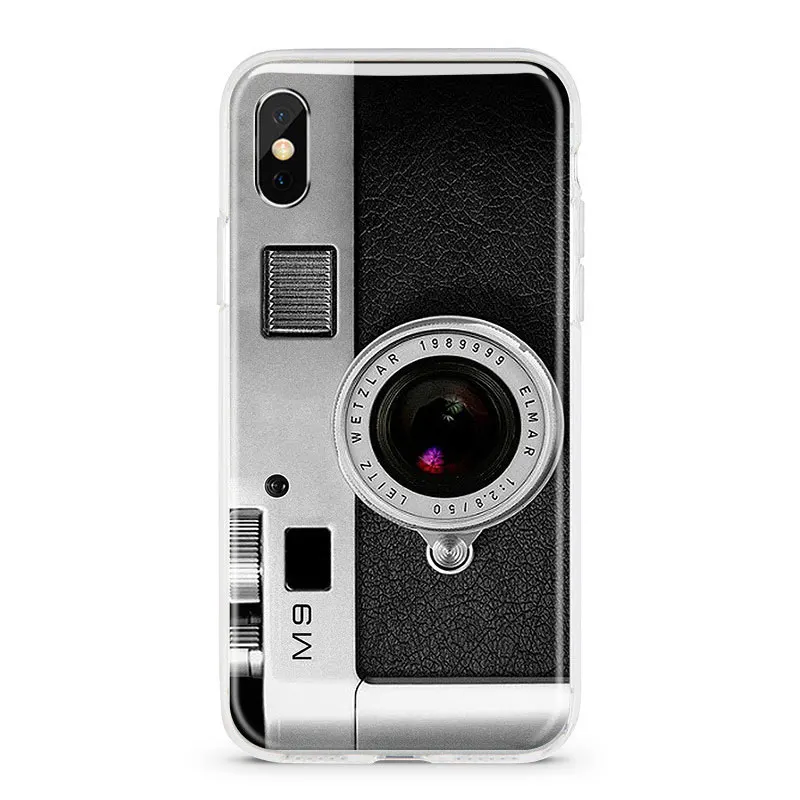 MS002 Силиконовый чехол для iPhone XS 11 Pro Max 5S XR, прозрачный чехол из ТПУ для iPhone X 6 6S 7 8 Plus, забавные Чехлы для пары с изображением пивной камеры Gameboy - Цвет: MS002