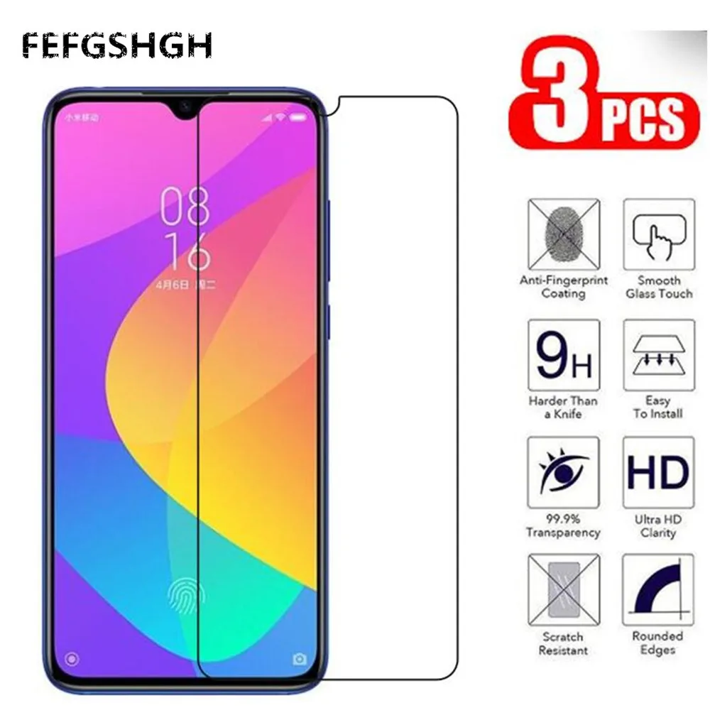 Закаленное стекло для Xiaomi Mi 9 SE 9T Pro CC9 Meitu CC9e Redmi 7 7A Go K20 Note 7S Y3 Защитная пленка