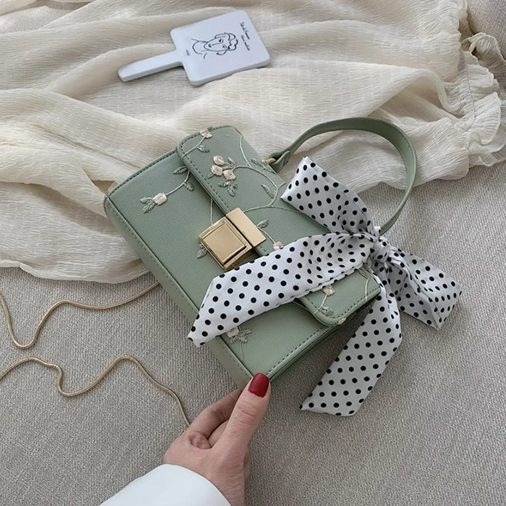 Женский кошелек, клатч для женщин, женская сумка, модная женская новая сумка с вышивкой на цепочке, сумка через плечо, сумка-мессенджер 510