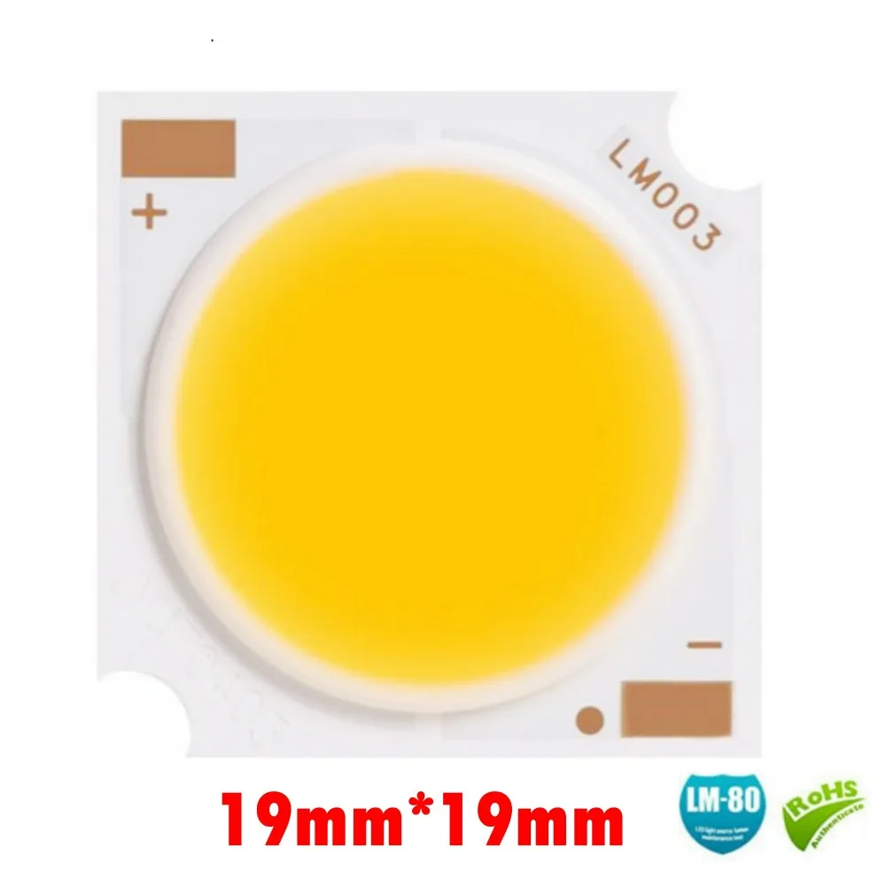 6 шт. 19 мм COB 16C2B 48V 54.4 170MA 400MA 21 Вт RA CRI 80 СВЕТОДИОДНЫЕ лампы высокой