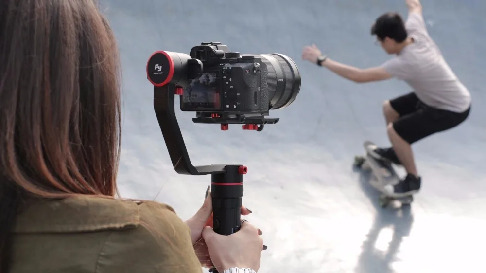 FeiyuTech Feiyu a2000 3-осевой карданный стабилизатор для Canon 5D серии SONY A7 серии a6500 Panasonic GH4/GH5 250-2000 г камеры