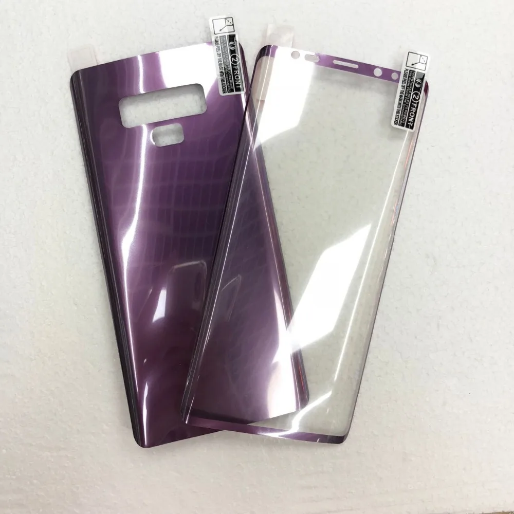 3D изогнутая мягкая защита экрана для Samsung Galaxy Note9 S9 Plus полное покрытие Защитная