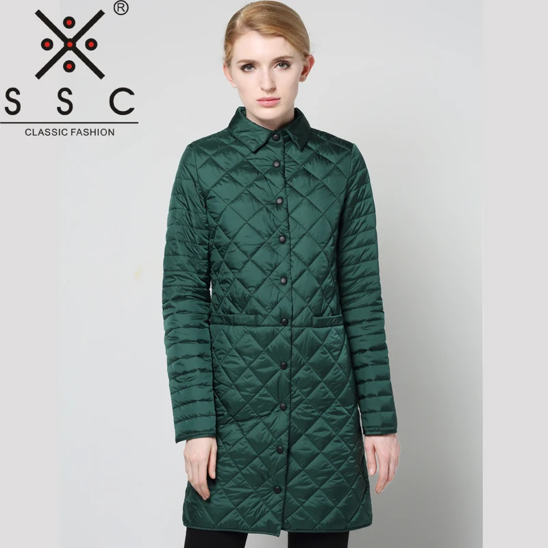 Парка женская с отворотом однотонная длинная длинным рукавом 7956|fashion parka|parka