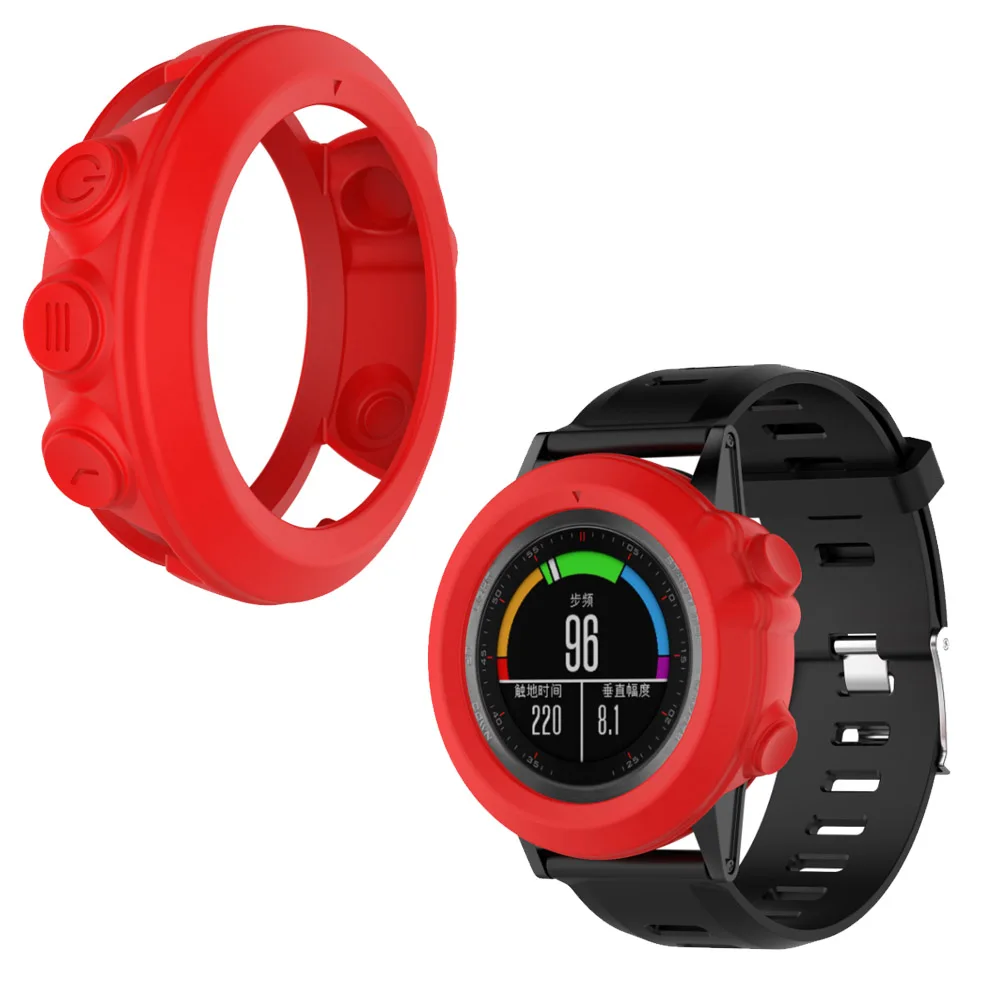 Tschick мягкий силиконовый защитный чехол для Fenix 3 Сапфир/Fenix HR/Quatix 3/Tactix Bravo GPS часы
