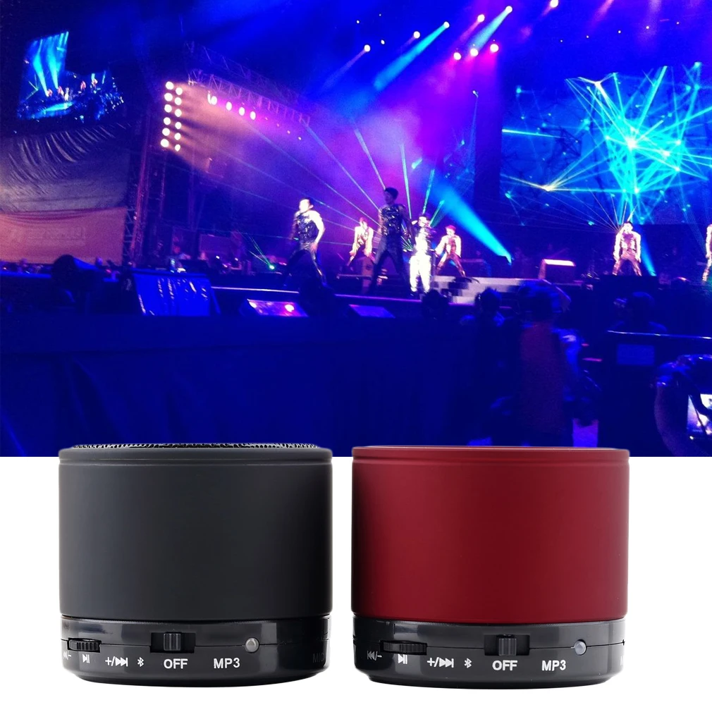 Портативный беспроводной Bluetooth мини-динамик поддержка U-диска TF-карты