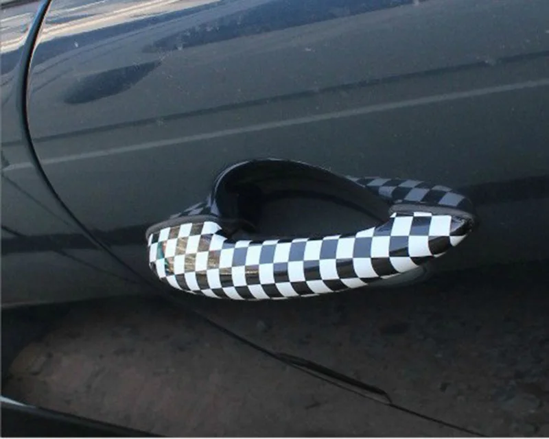 Укладка дверные ручки Стикеры наклейки для BMW MINI COOPER Countryman R50 R52 R53 R55 R56 R57 R58 R59 R60 R61