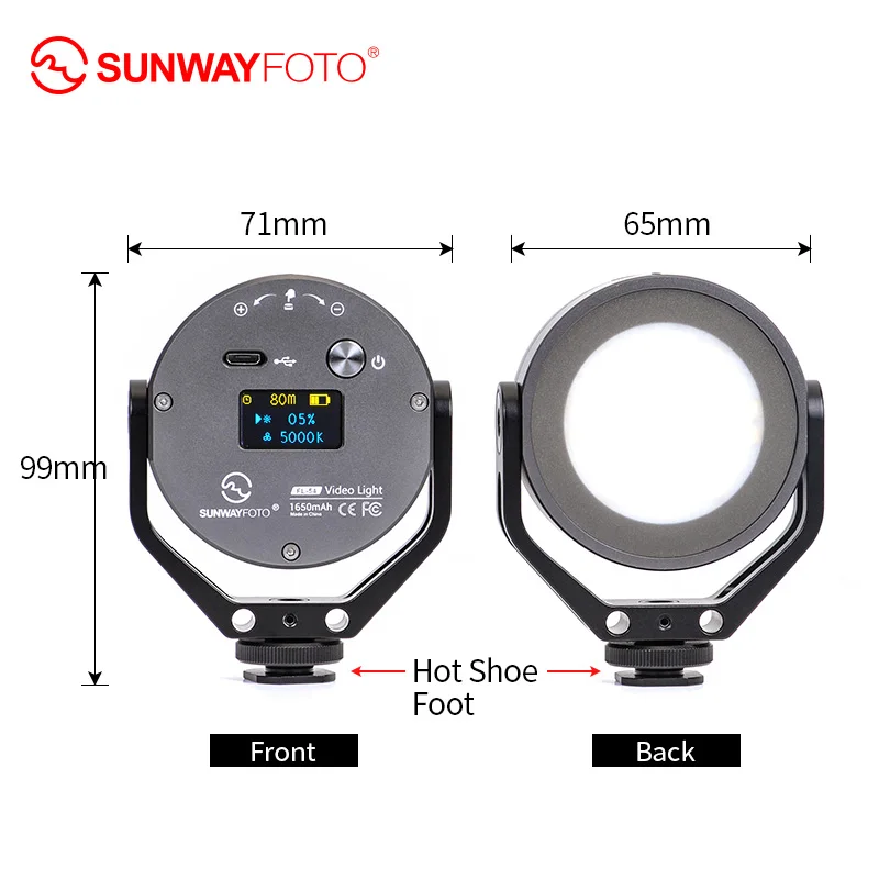 Светодиодная ламсветильник SUNWAYFOTO для фотостудии осветительный присветодиодный