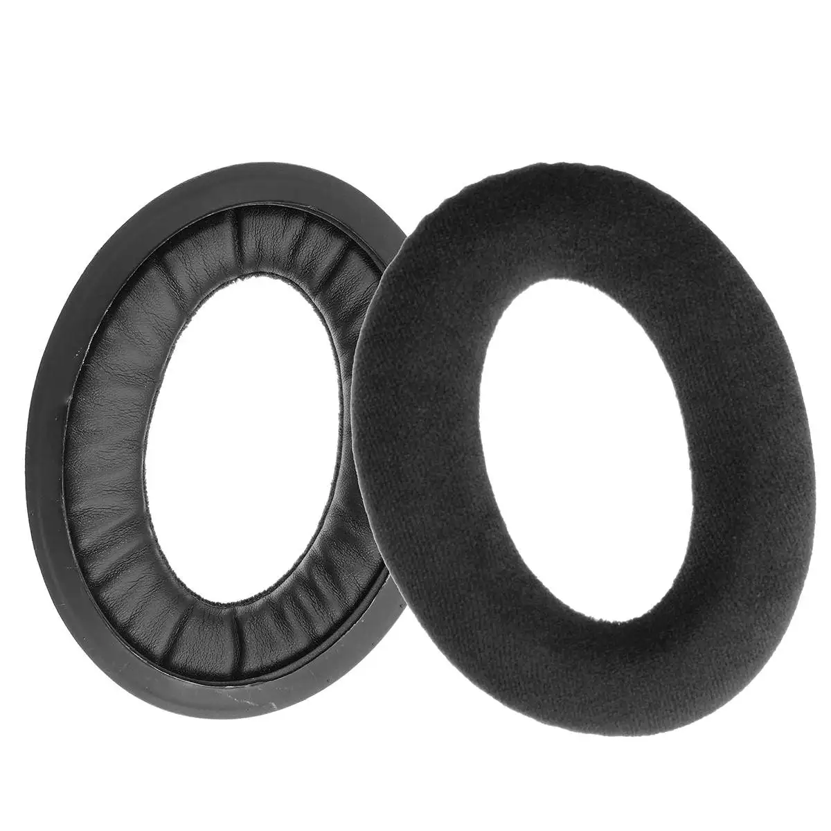 1 пара Замена подушечки для наушников Sennheiser HD598 HD558 HD515 HD598 Cs HD518 HD555 HD595 наушники-амбушюры чёрный; коричневый - Цвет: Черный