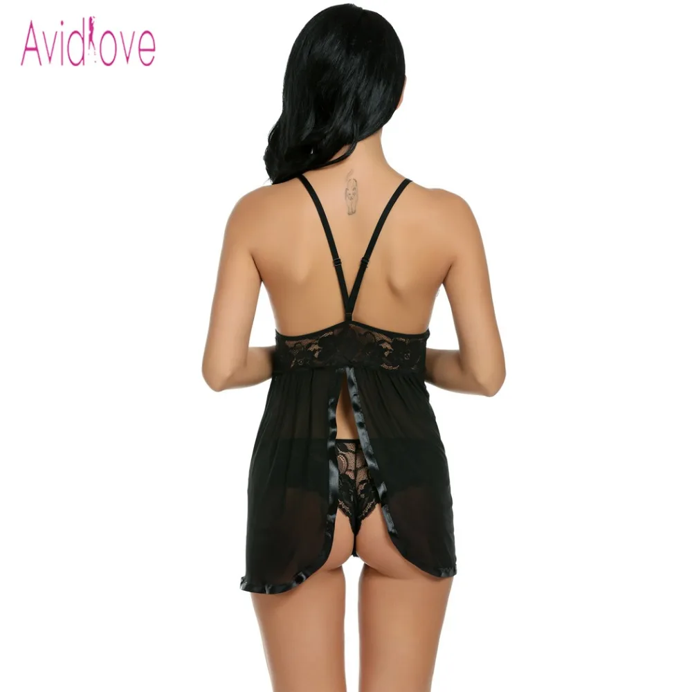 Avidlove Baby Doll Нижнее белье сексуальное эротическое нижнее женское ночное платье