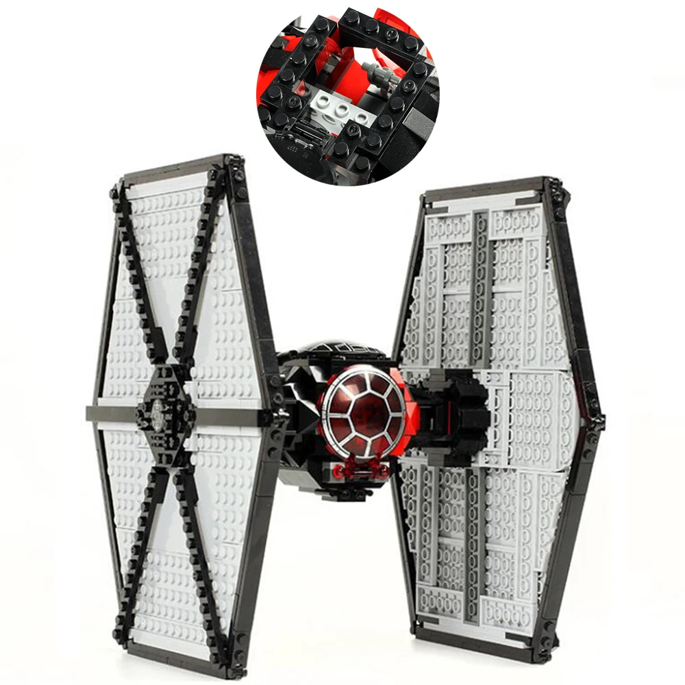 ANDIRAN 05005 Звездный первый заказ галстук-боец модель совместимая legoings 75101 Wars