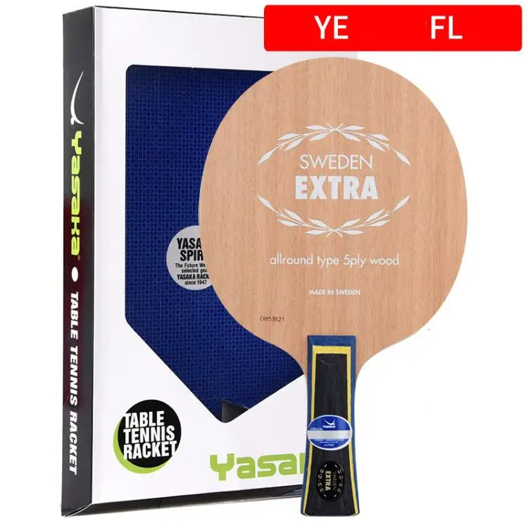 Yasaka extra Ye-3d Ye7 ракетка для настольного тенниса пинг понг лезвие летучая мышь - Цвет: YE FL