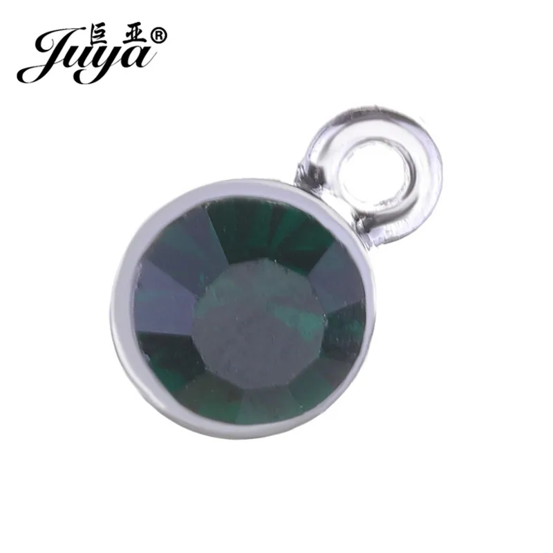 30pcs as picture Мода 30 шт./лот красочный хрусталь камень Cz Стразы Подвески для женщин menDIY ручной работы на день рождения Изготовление ювелирных изделий - Окраска металла: 30pcs as picture