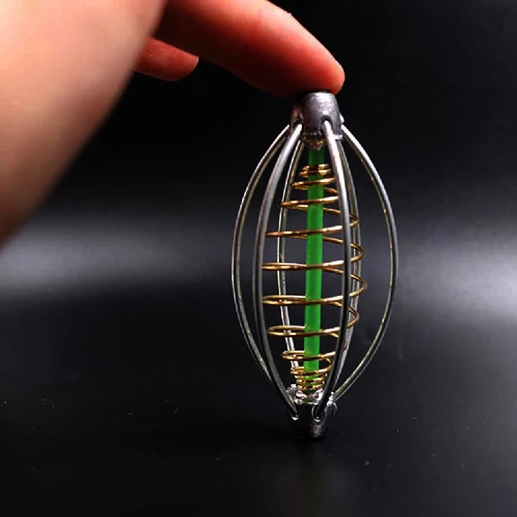 6 Wire Method Carp Fishing Feeder Swim Feeders with Lead Sinker | Спорт и развлечения