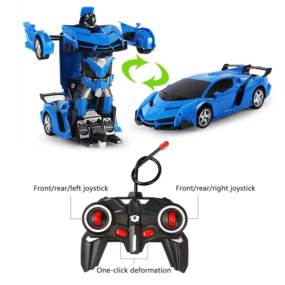 Деформационная машинка, детские игрушки, 2 в 1, RC, Полицейская игрушка, машинка, трансформация, роботы, Спортивная модель автомобиля, роботы, игрушки, Рождественский подарок для мальчика