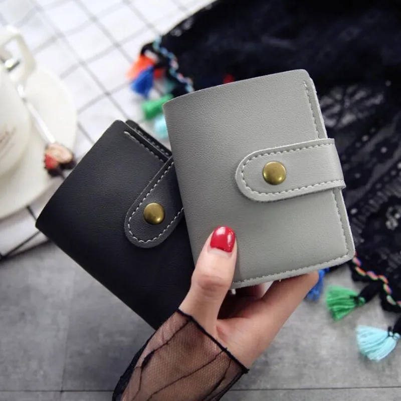 

Women Wallets Small Fashion Brand Leather Purse Women Ladies Card Bag For Women 2019 Clutch Women Female Purse Money Clip Walle