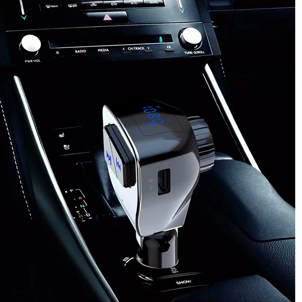 New A2DP Bluetooth Car Kit MP3 Player Wireless FM Modulator Hands-free USB Flash Music | Электроника