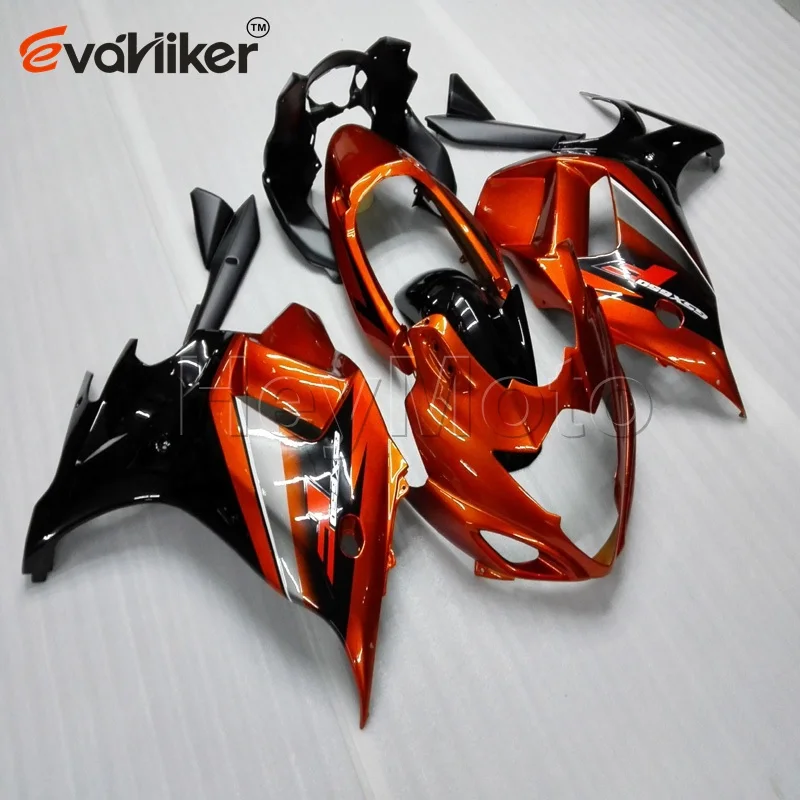 Пользовательские мотоцикла обтекателя Для GSX650F 2008-2012 2008 2009 2010 2011 2012+ 5 подарки+ Зеленые ABS Пластик кузов - Цвет: R
