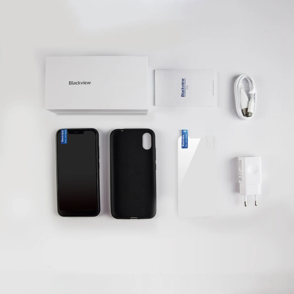 Смартфон Blackview A30 5 дюймов 19:9 полный экран 2 Гб ОЗУ 16 ПЗУ четырехъядерный процессор