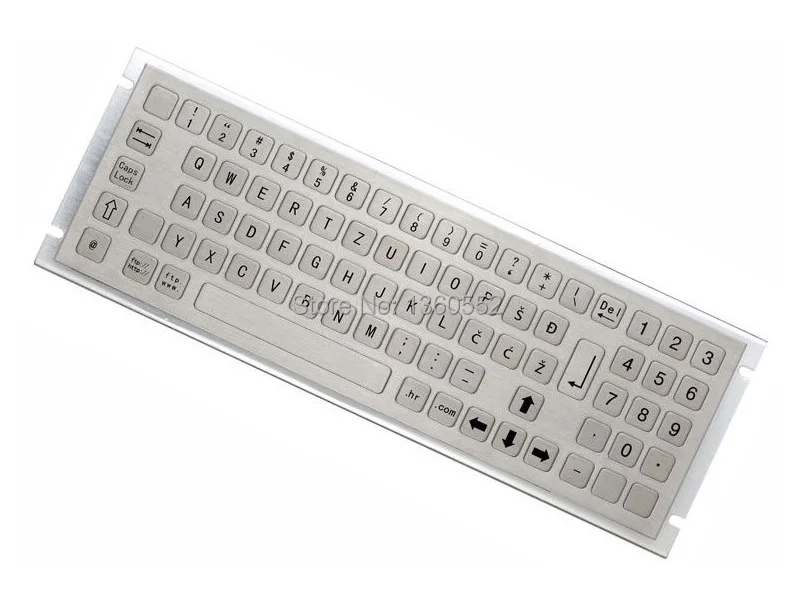 Промышленная компактная мини-клавиатура #304 из нержавеющей стали