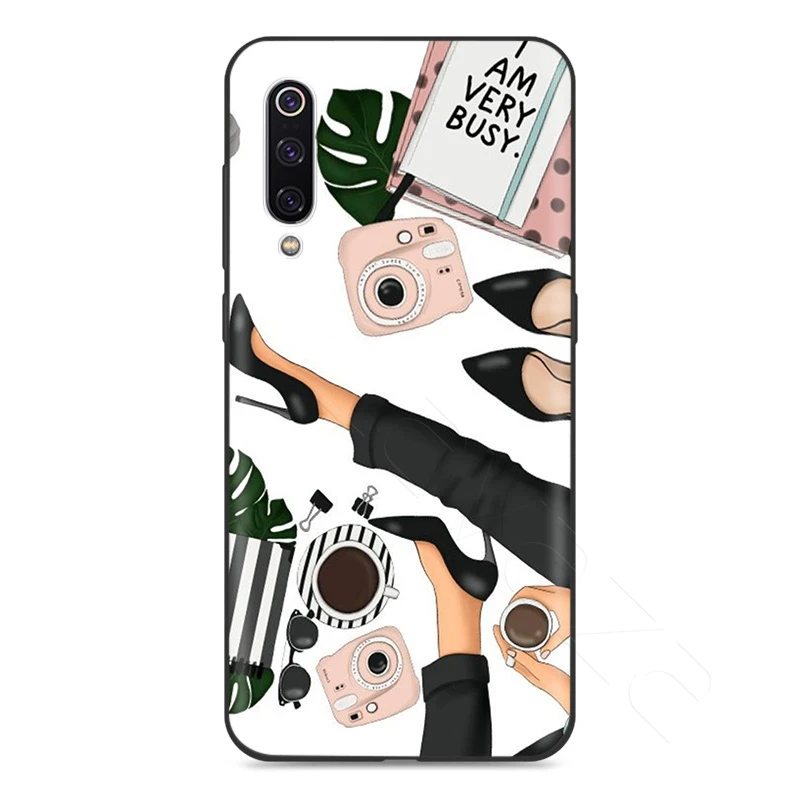 9 Lavaza Vogue чехол принцессы для девочек кофейного цвета для Xiaomi Redmi Note 8 8A 7 6 6A 5 5A 4 4X 4A Go Pro Plus Prime - Цвет: 9