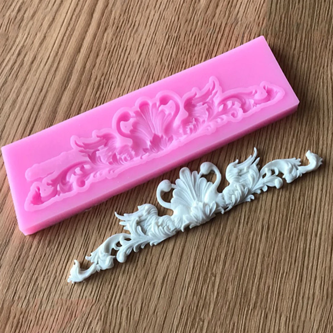3D барокко Корона &quotсделай сам&quot Сахарный Fondant (сахарная) силиконовая для