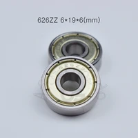 bearing 10pcs 626zz 6196mm free shipping chrome steel metal sealed high speed mechanical equipment parts