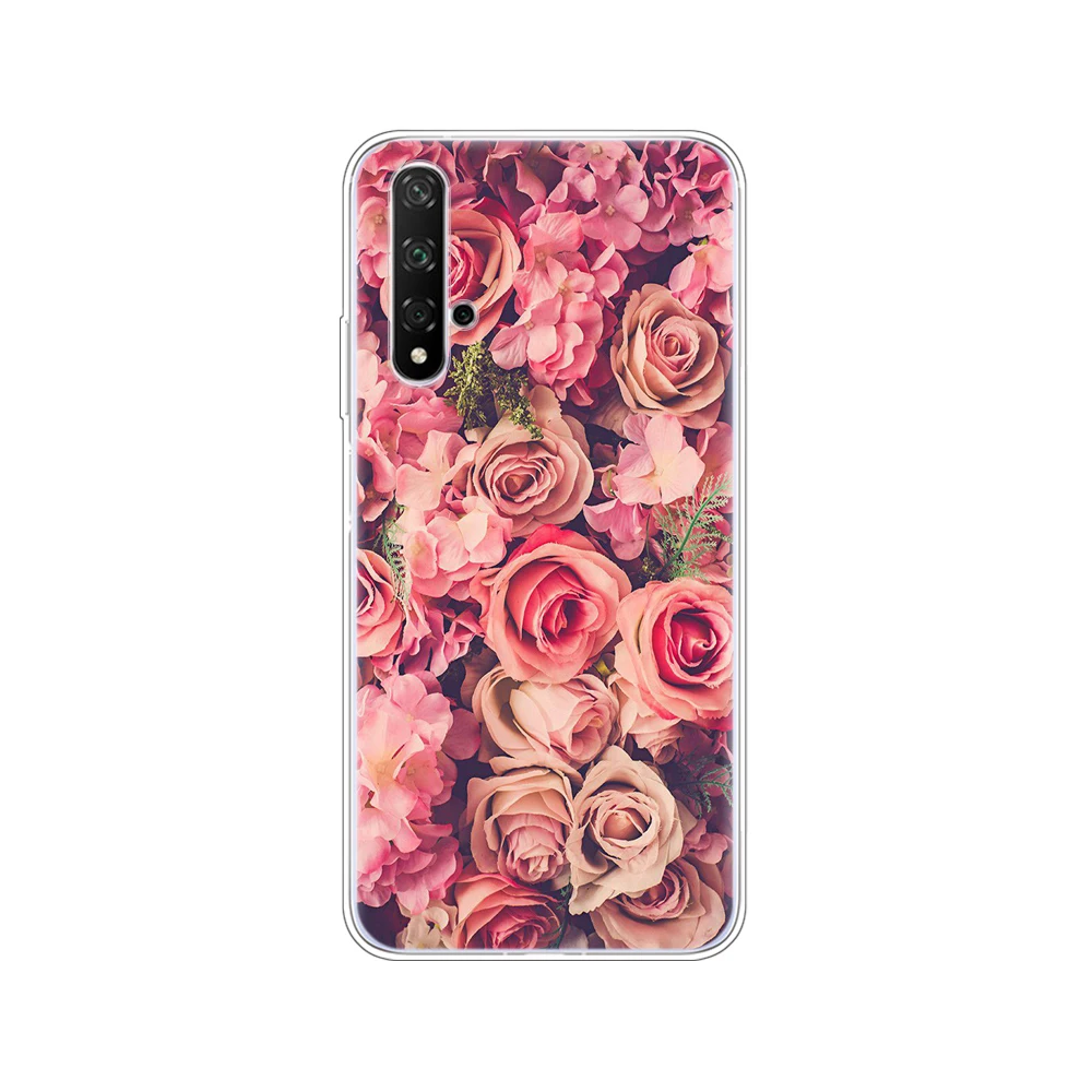 Чехол на Honor 20, силиконовый чехол на заднюю панель, чехол для телефона huawei Honor 20 Pro Lite Honor20 YAL-L21 YAL-L41, роскошный мультяшный рисунок