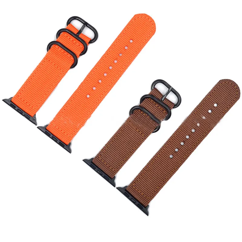 Ремешок нейлоновый для Apple Watch Band Series 3/2/1 спортивный браслет iwatch 42 мм 38 мм|Ремешки