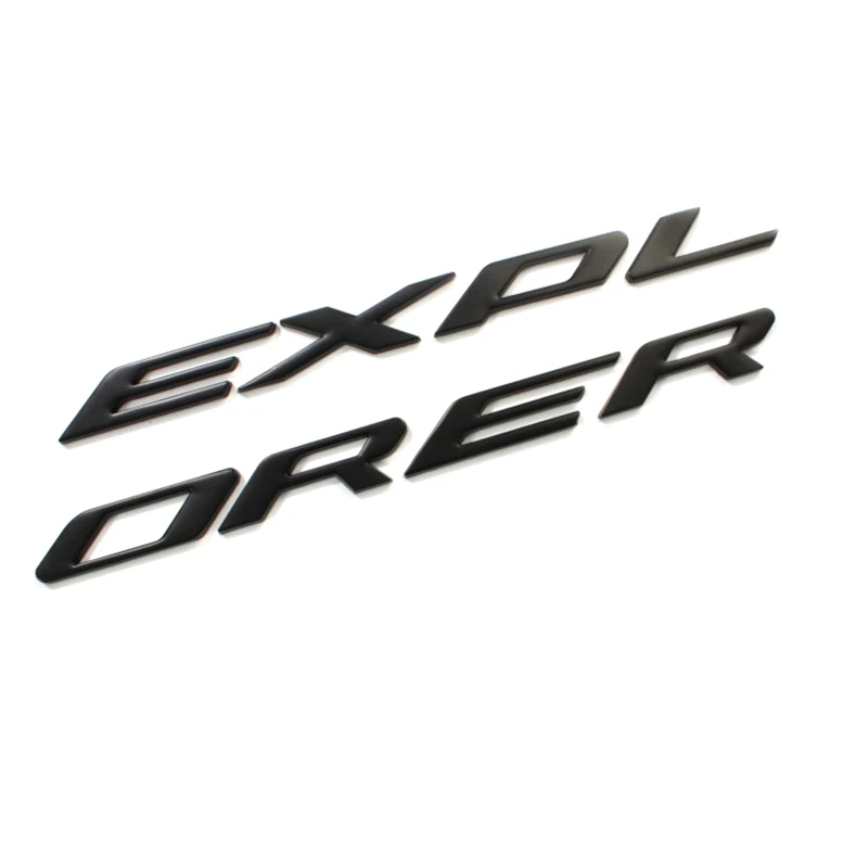 

8pcs/set Sport Black 3D Hood Emblem Letters 2011~2015 for Ford Explorer