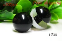 free shippingteddy bear black eyes safety 18mm 50pairs with plastic washers