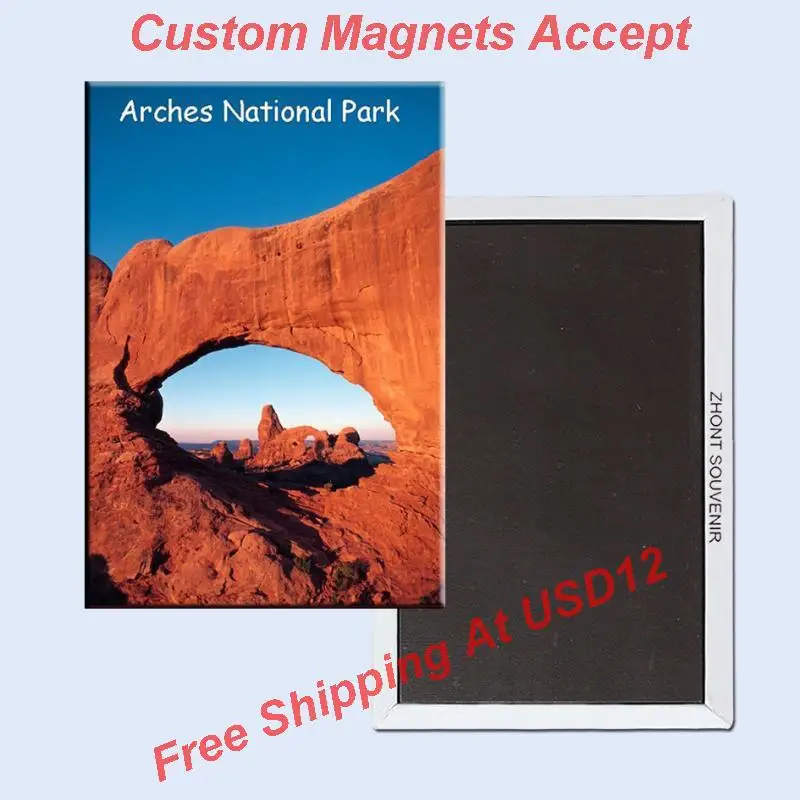 Дорожные магниты для США подарки наклейки домашнего декора магнит в стиле