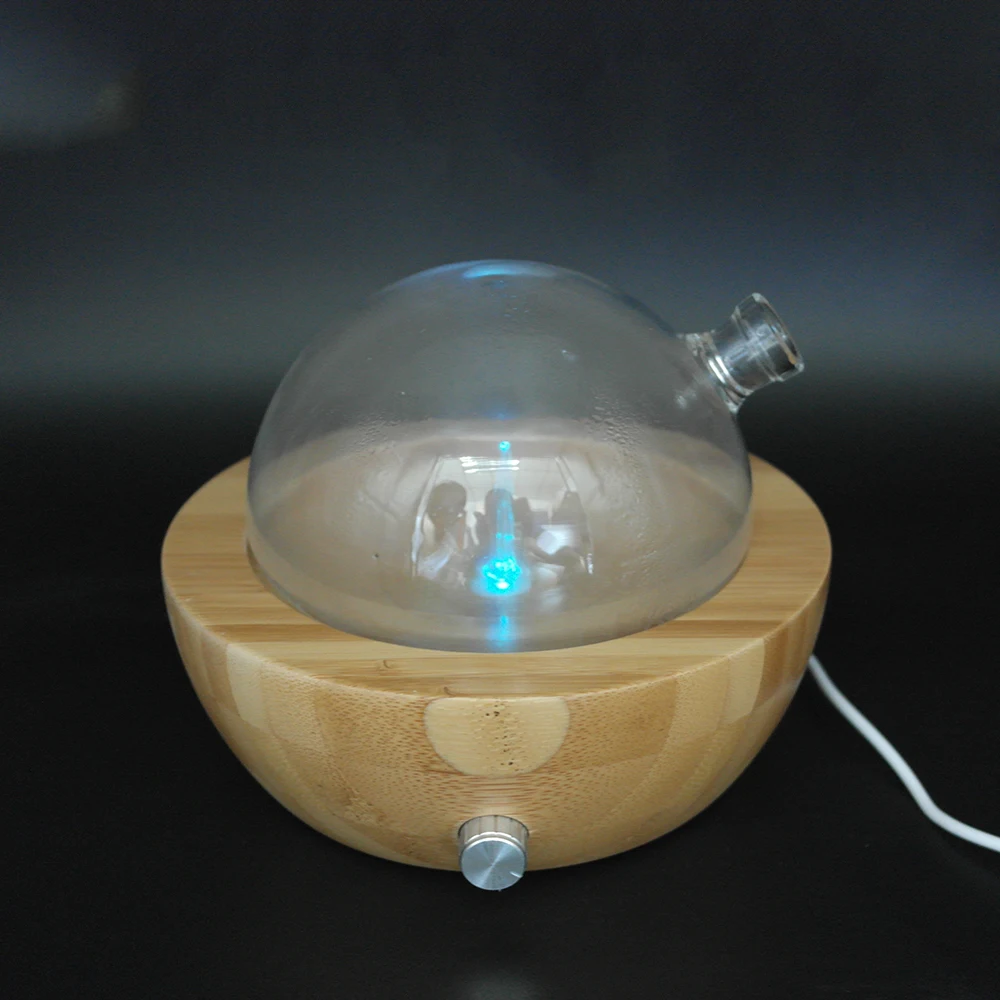 Деревянный и стекло Nebulizing чистый эфирные масла Арома диффузор с цвета